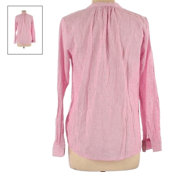 MICHAEL Michael Kors Pink Long Sleeve Blouse - Picture 2 of 7